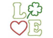 Stickdatei - Love Klee